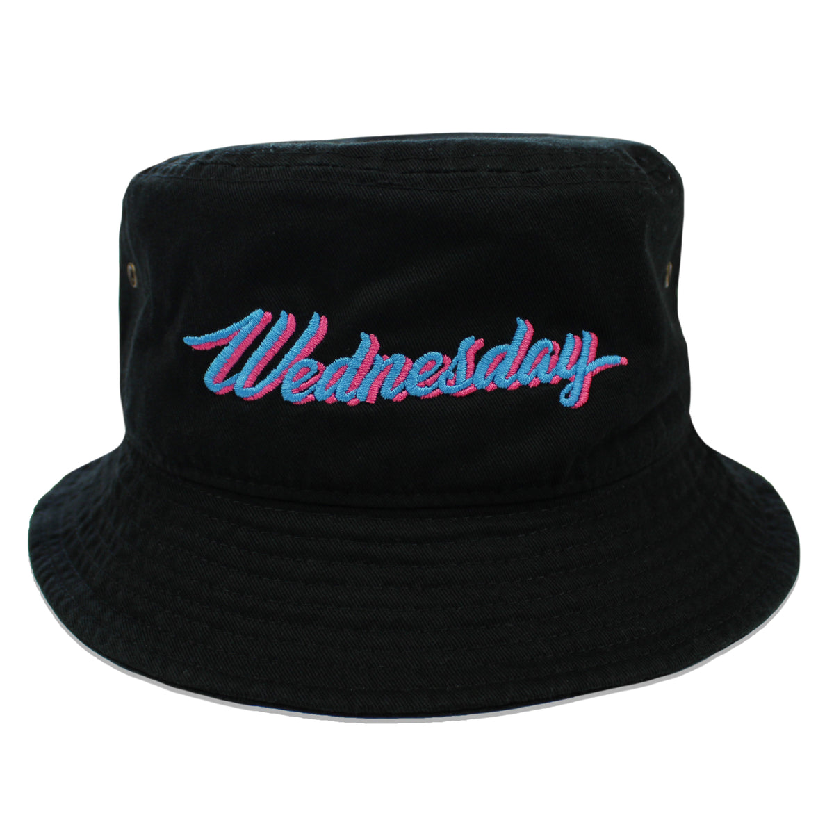 WEDNESDAYATELEVEN Bucket – - Black Miami Hat WHeat