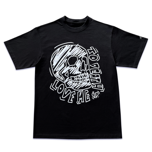 Love Me To Death - Black Tee