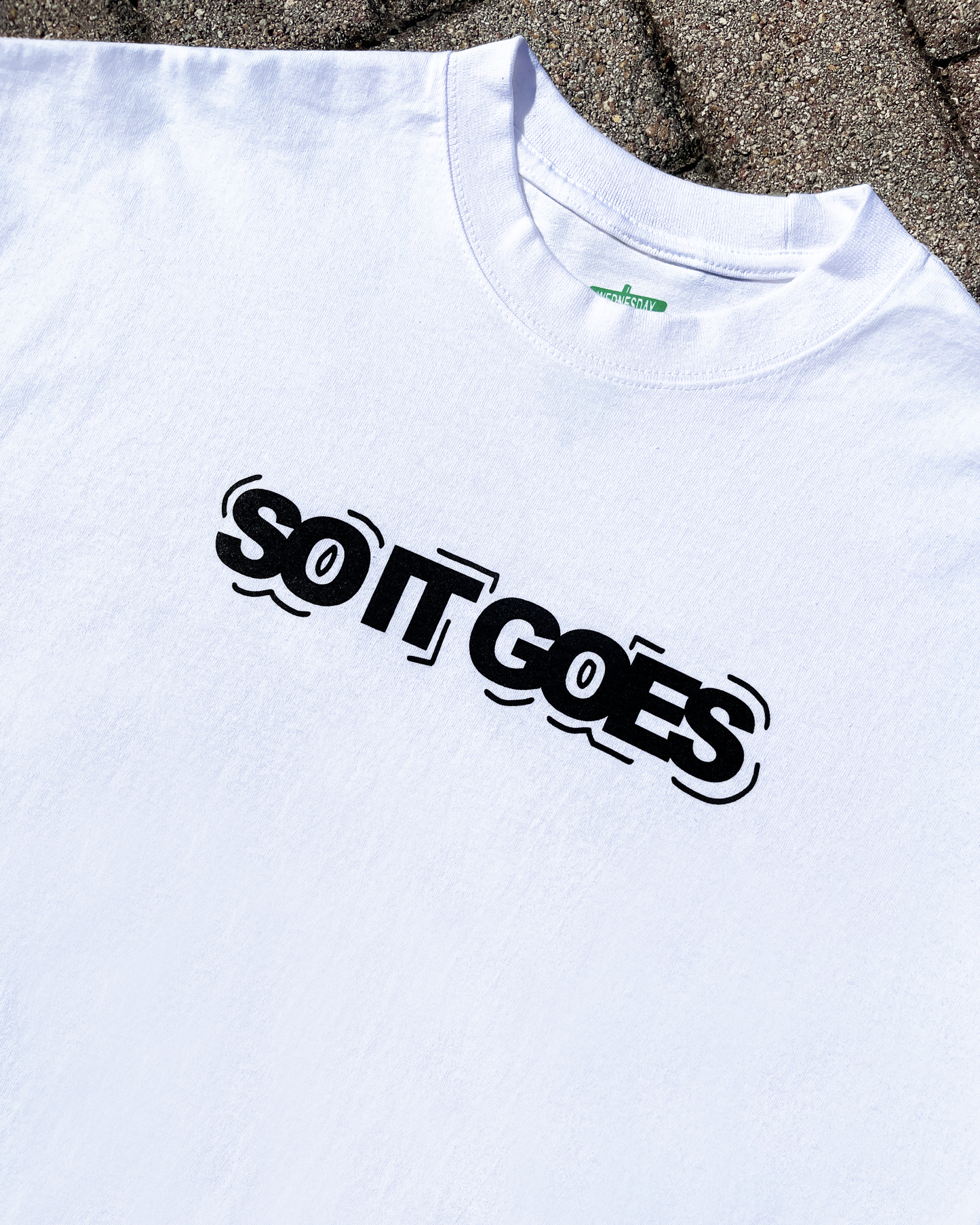 So It Goes - White Tee