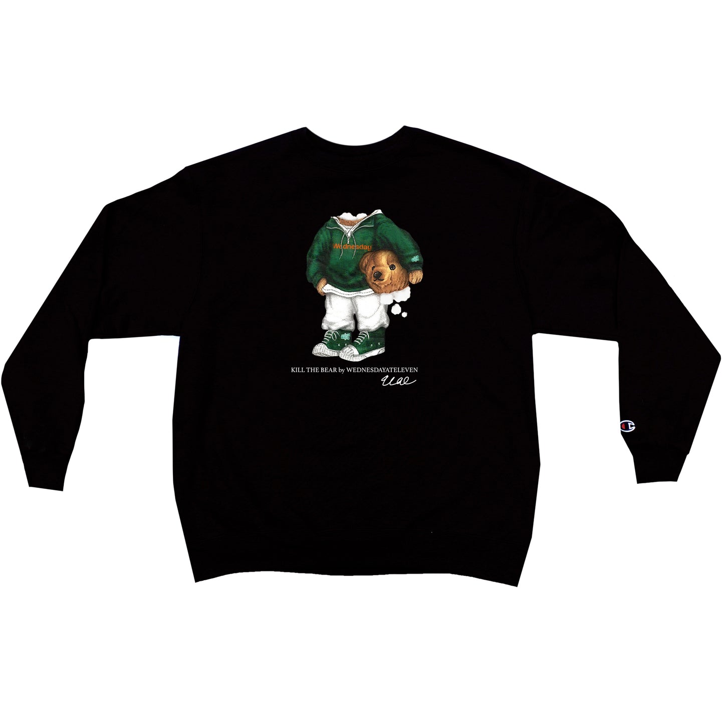 Wolo Bear - Black Crewneck